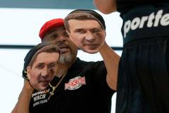 Mariusz Wach před zápasem s Kličkem