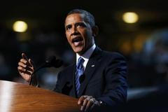 Barack Obama přijal nominaci Demokratické strany na prezidenta