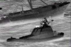 corvus j - loď - nehoda - potopení - záchranáři - nizozemsko