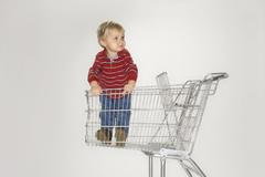Nakupování, dítě - ilustrační foto