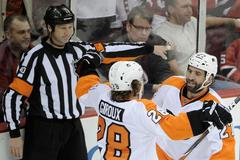 New Jersey Devils - Philadelphia Flyers (Giroux)
