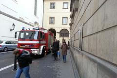 Požár v Klementinu