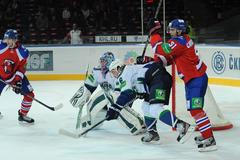 Lev Praha vs. Chanty-Mansijsk, utkání KHL - Christensen