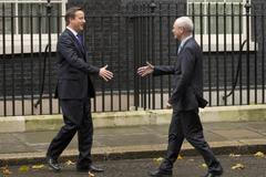 Cameron a Van Rompuy