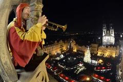 praha vánoční trh na staroměstském náměstí
