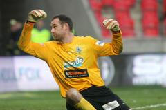 Fotbal, Gambrinus liga, Slavia - Jablonec: Michal Špit