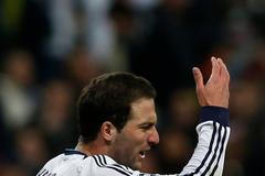 Fotbal, Liga mIstrů: Real Madrid - Dortmund: Gonzalo Higuain