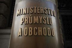 Ministerstvo průmyslu a obchodu.