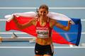 MS v atletice 2013, 400 m, přek. - finále: Zuzana Hejnová
