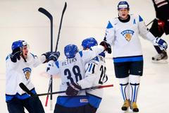 Hokej, MS 2013, USA - Finsko: Lauri Korpikoski slaví gól na 1:2