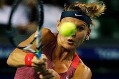 Lucie Šafářová na turnaji v Tokiu