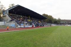 Fotbalový stadion ve Znojmě - před rekonstrukcí
