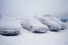 Zamrzlá auta