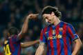 Zlatan Ibrahimovic v dresu Barcelony (2010)