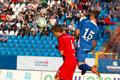 Fotbalisté Baníku Ostrava v utkání s Brnem během 11. kola Gambrinus ligy 2012/13.