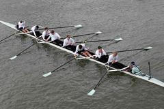 Veslování, regata Oxford - Cambridge: poražený Cambridge