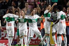 Radost fotbalistů Elche