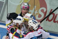 Hokejová extraliga, Sparta - Pardubice: radost Pardubic