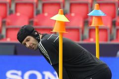 Trénink fotbalové Chelsea před superpohárem v Praze