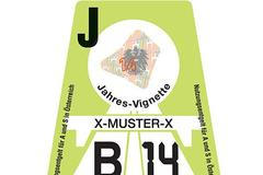 Rakouská dálniční známka