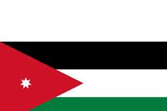 Vlajka - Jordánsko