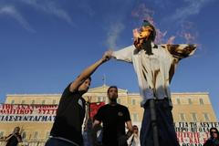 Protest proti škrtům