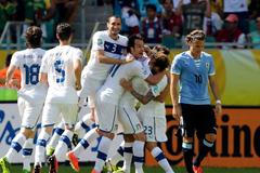 Italové se radují v zápase o třetí místo na Poháru FIFA 2013