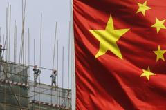 Čína - vlajka - ilustrační foto