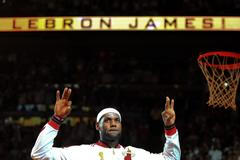 LeBron James (Miami, oslava)