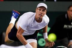 Davis Cup, Švýcarsko - Česko: Tomáš Berdych