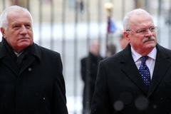 Slovenský prezident Ivan Gašparovič v Praze