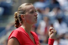 Petra Kvitová na tenisovém US Open