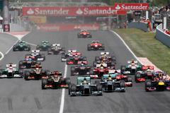 Formule 1, VC Španělska: start