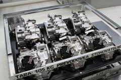 Výroba převodovek DQ 200 ve Vrchlabí