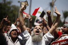 Egypt - demonstrace za Mursího