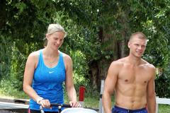 Příprava českých atletů před MS 2013 (Barbora Špotáková)