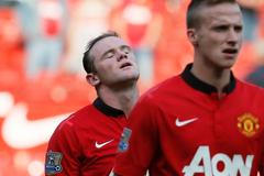 Smutný Wayne Rooney