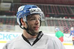 Trénink české hokejové reprezentace (Michal Vondrka)