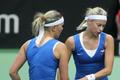 Fed Cup, Česko - Austrálie : Andrea Hlaváčková a Lucie Hradecká