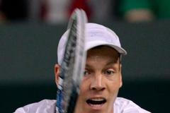 Davis Cup, Švýcarsko - Česko: Tomáš Berdych