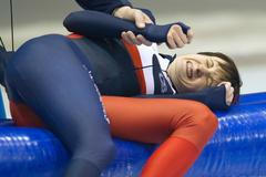 Rychlobruslařka Martina Sáblíková na ME v Heerenveenu