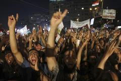 Demonstrace v Egyptě