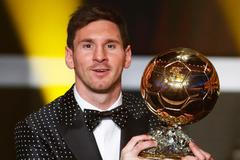 Galavečer FIFA - Zlatý míč pro rok 2012: Lionel Messi