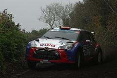 Rallye Azory: Robert Kubica, Citroën - havárie