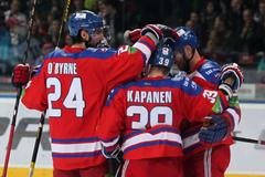 Hokej, KHL, Lev Praha - Dynamo Moskva: radost Lva