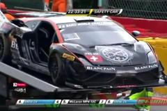 24 hodin Spa - nehoda - Lamborghini