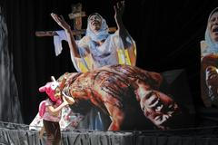 Fotogalerie: Krvavé oslavy Velkého pátku na Filipínách