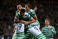 Radost fotbalistů Celtiku Glasgow