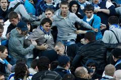 Fanoušci Zenitu Petrohrad