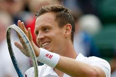 Tomáš Berdych na Wimbledonu 2013